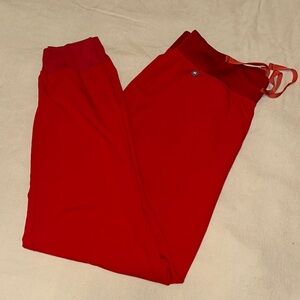Figs Red Scrub Pants for Effortless Style